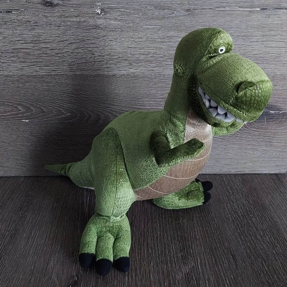 Disney Parks Pixar Toy Story 3 12” Rex The Dinosaur Plush Soft Toy